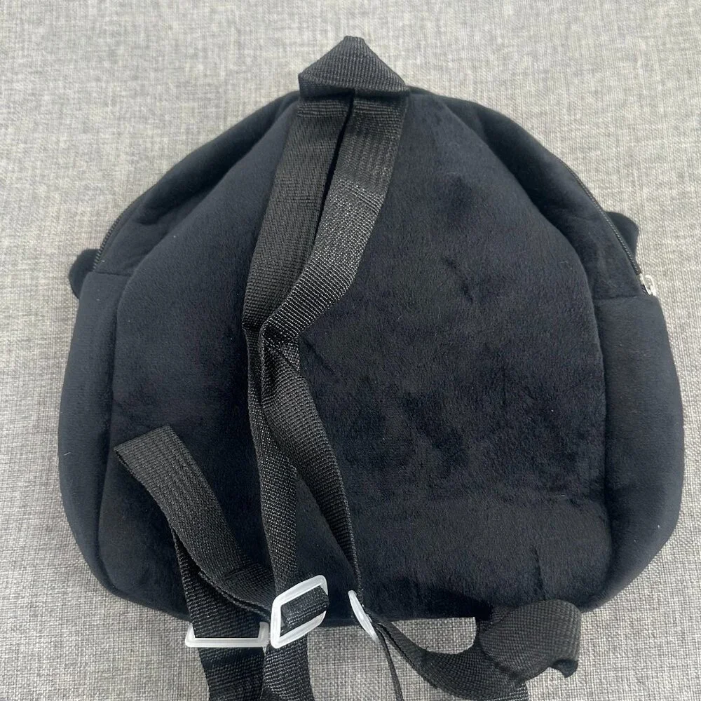 New! Kuromi‎ Backpack 9X10 Black White Purple Pink Lightweight Cute Cartoon